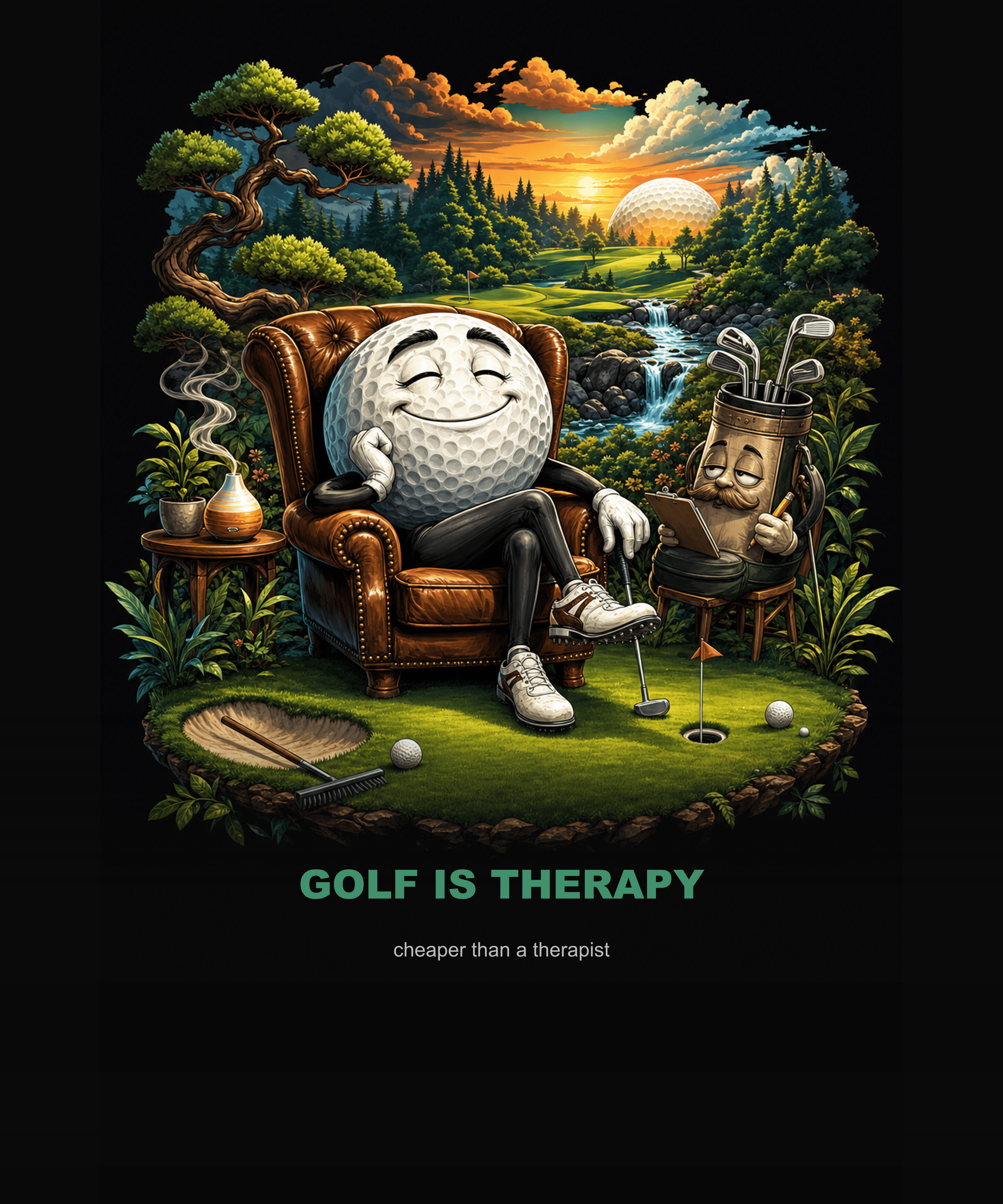 GOLF IS THERAPY
